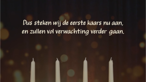 Kaarsenlied van Marcel en Lydia (advent)