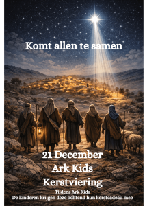 21 December Ark Kids kerstviering