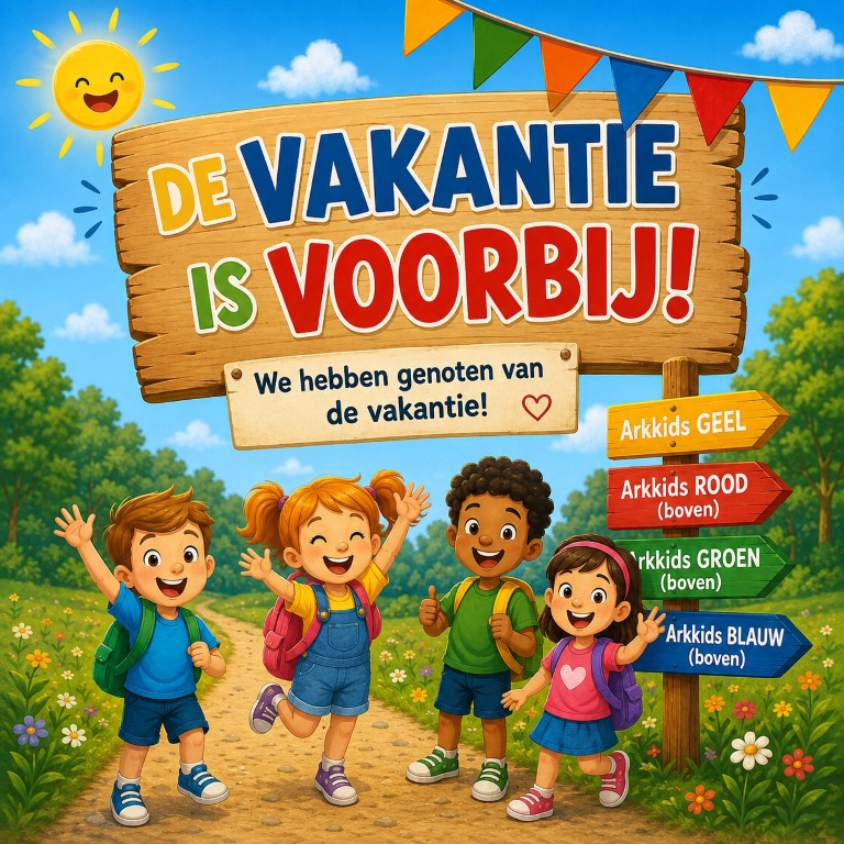 Vakantie is weer voorbij