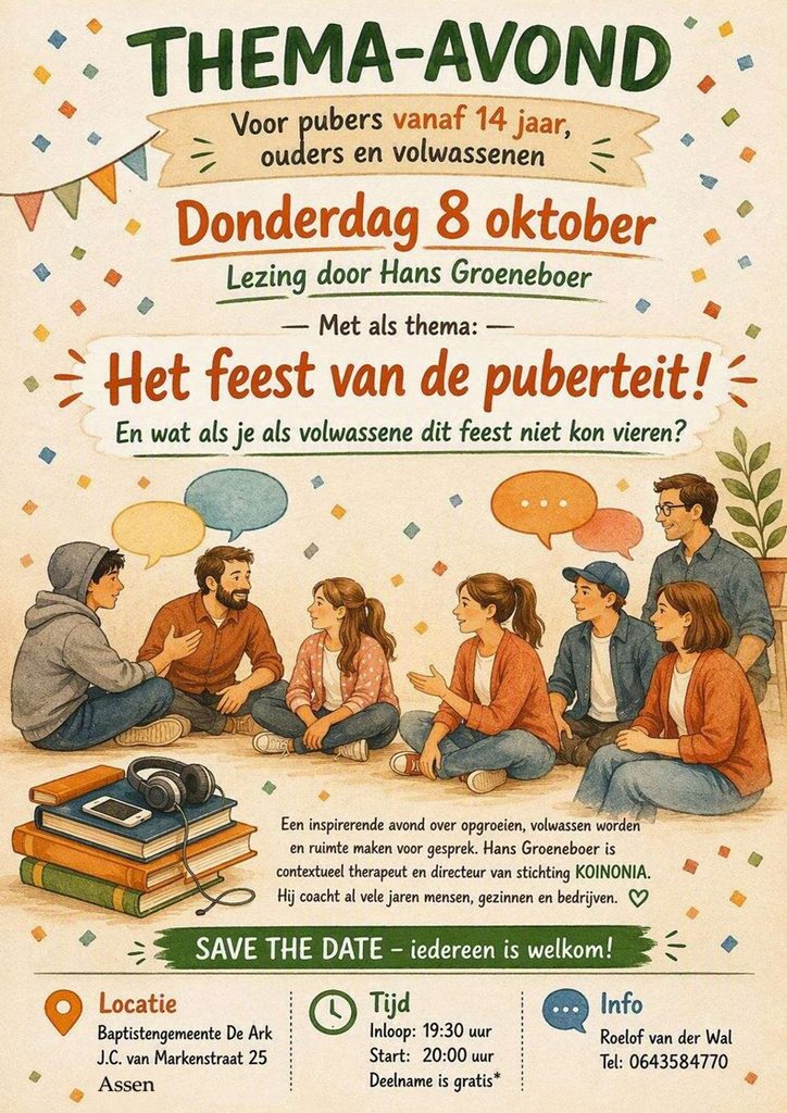 Uitnodiging voor thema-avond