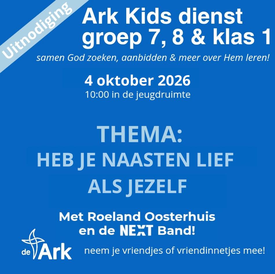 Tienerdienst 4 Oktober